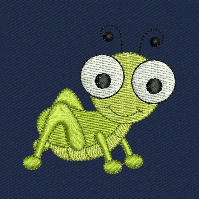 Cute Baby Frog Stickdatei