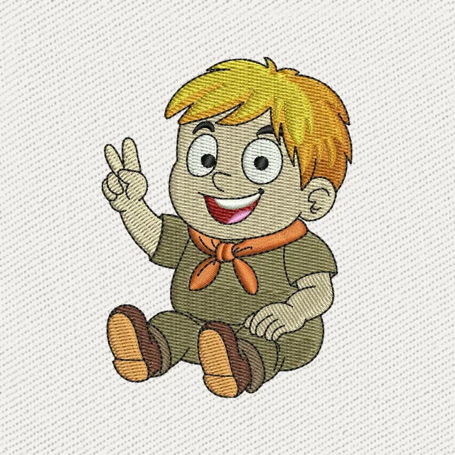 Bebè carino e felice
