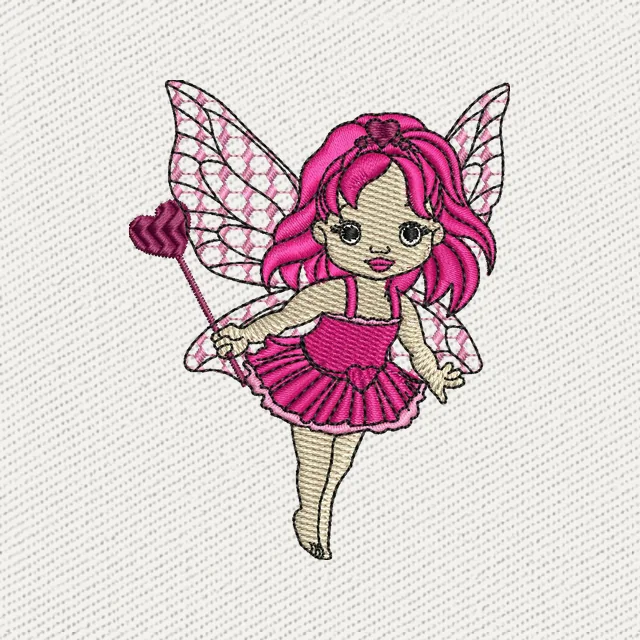 Cute Little Love Baby Embroidery Design