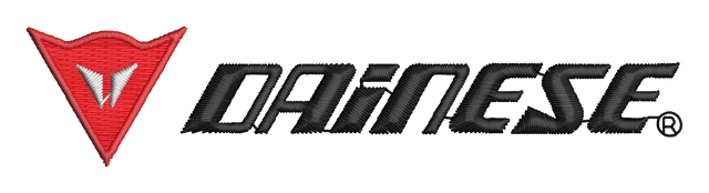 Motif de broderie Dainese Logo brodé sur tissu