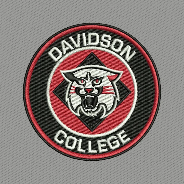 Davidson College Logo Stickdatei