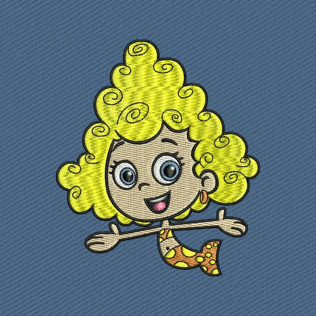 Deema Bubble Guppies de dibujos animados