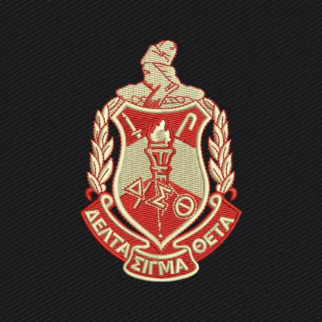 Delta Sigma Theta College Sorority Logo Stickdatei