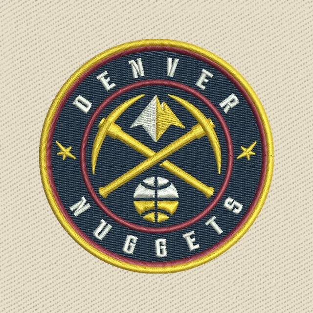 Denver Nuggets Logo Stickdatei