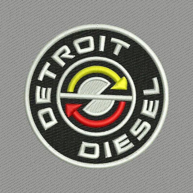 Detroit Diesel Logo 4 Embroidery Design