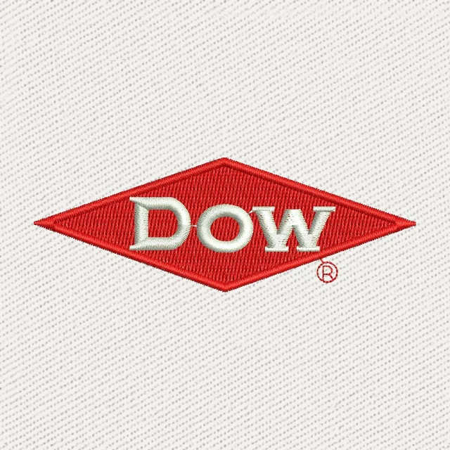 Dow Chemical Logo Embroidery Design