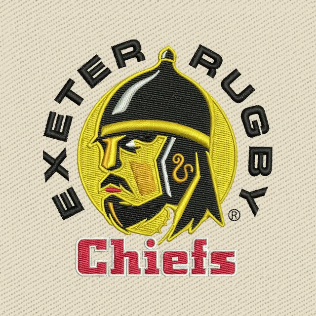 Exeter Chiefs Rugby Union Logo Stickdatei