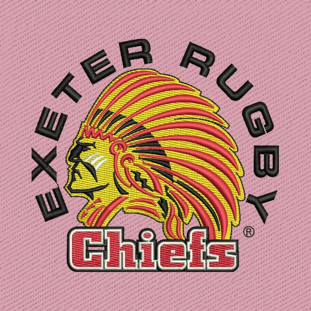 Exeter Rugby Club Logo Stickdatei