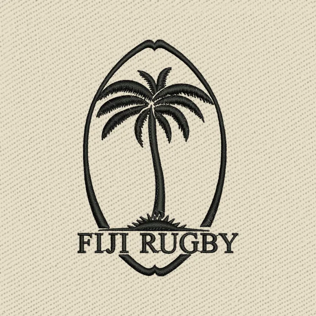 Fiji National Rugby Union Team Logo Stickdatei