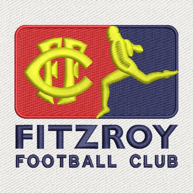 Fitzroy Football Club Logo Stickdatei
