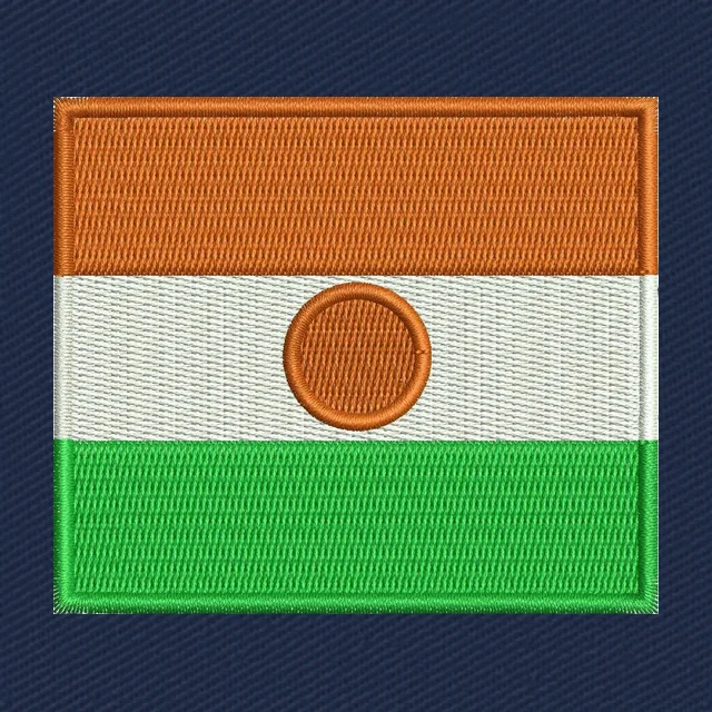 Flag of Niger Stickdatei