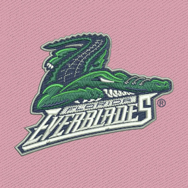 Florida Everblades Logo Stickdatei