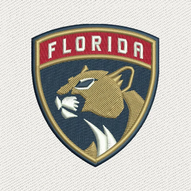 Florida Panthers Logo Stickdatei