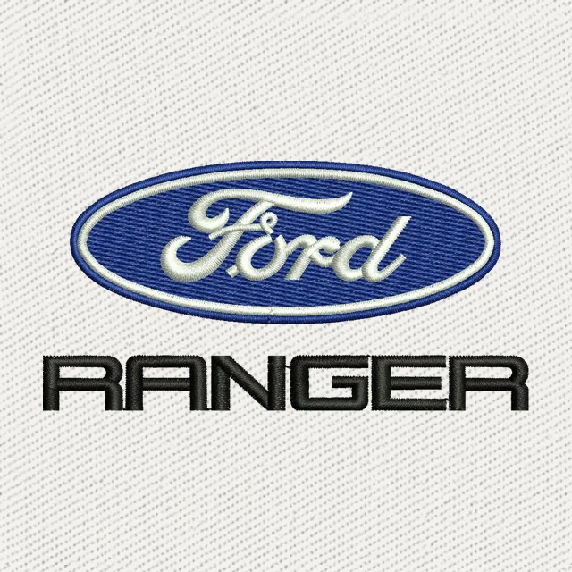 Ford Ranger Logo Stickdatei