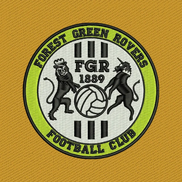 Motif de broderie Forest Green Rovers écusson rond