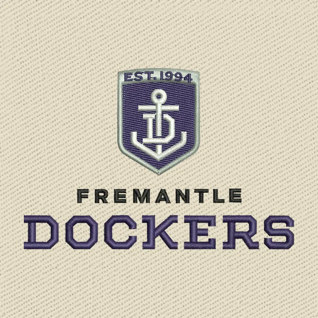 Fremantle Football Club Logo Stickdatei