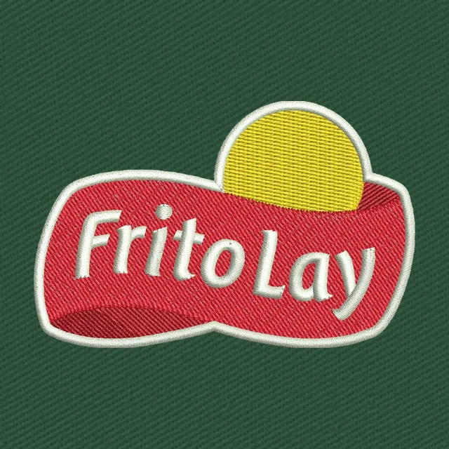 Frito Lay Food Company Logo Embroidery Design