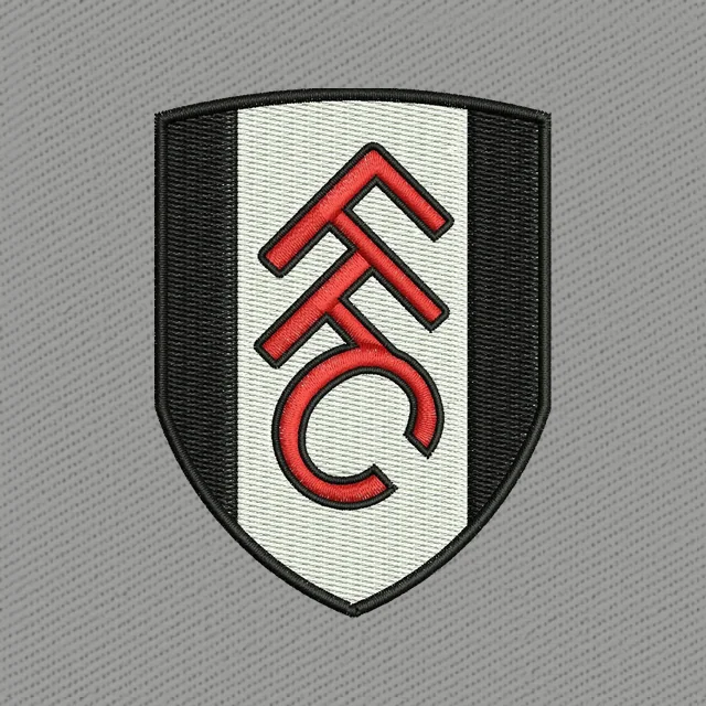 Fulham Football Club Logo Stickdatei
