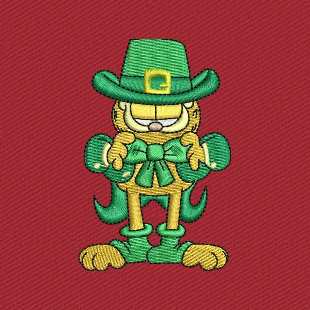 Garfield día de San Patricio