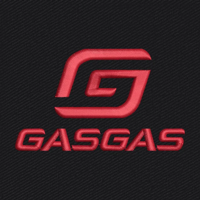 Gas Gas Logo Embroidery Design