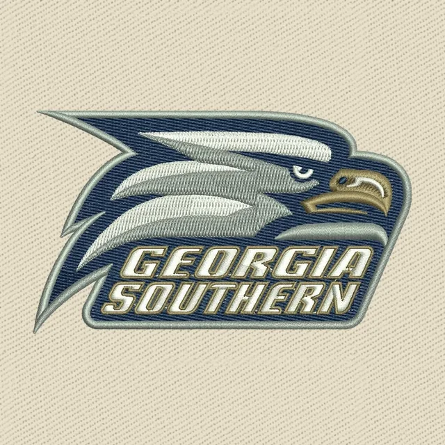 Georgia Southern Logo Embroidery Design
