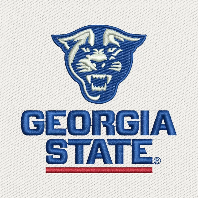 Georgia State Panthers Logo Stickdatei