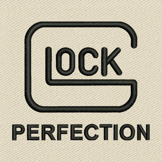 Glock Logo 2 Embroidery Design