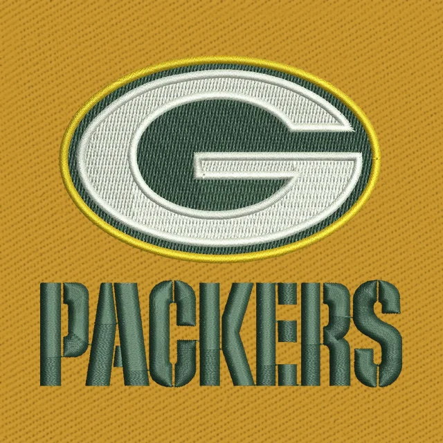 Green Bay Packers Alternate Logo Stickdatei
