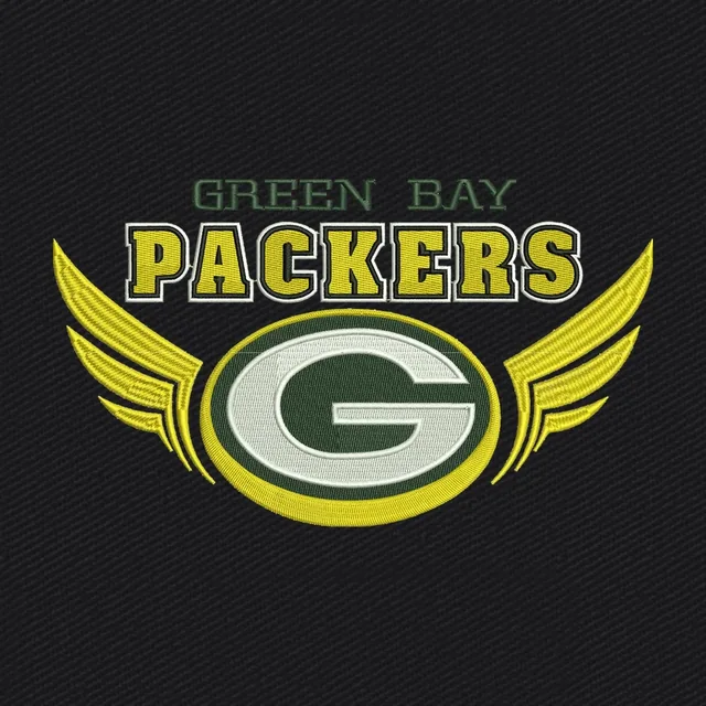 Disegno da ricamo Green Bay Packers logo G alato 3