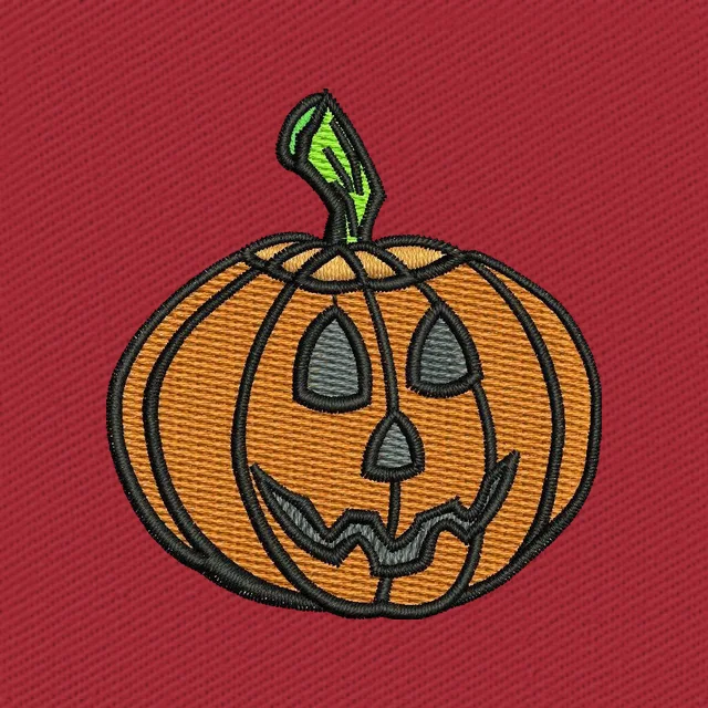 Calabaza de Halloween con sonrisa en zigzag