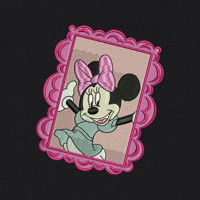 Minnie Mouse di Disney felice