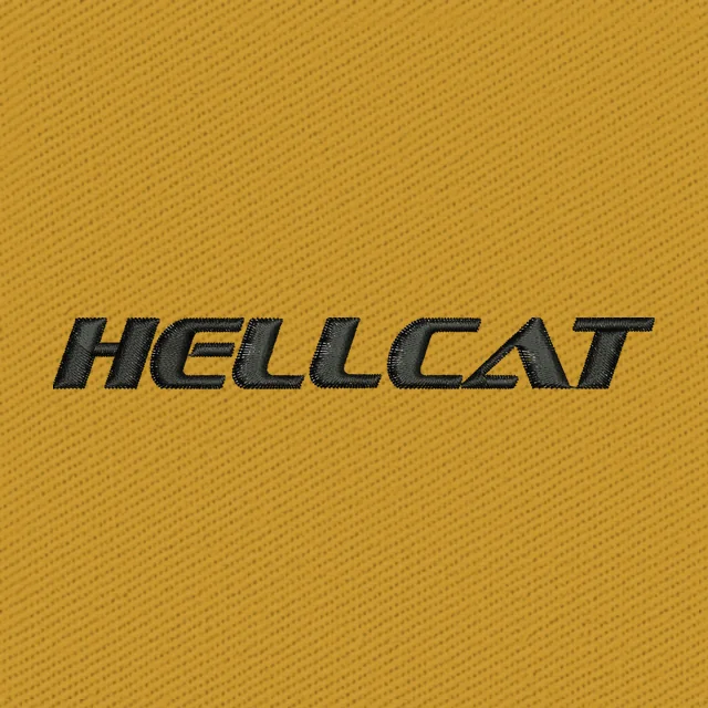 Hellcat Logo 2 Embroidery Design