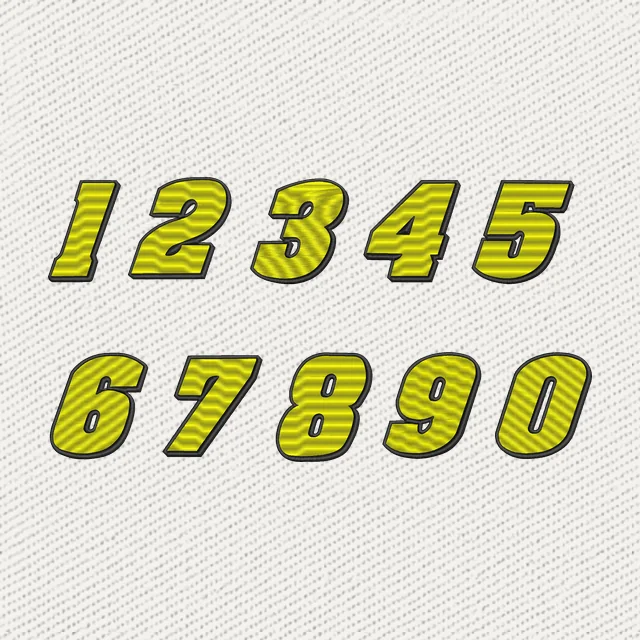 Chiffres de l'alphabet Hendrick Motorsports