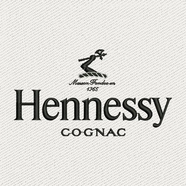 Hennessy Logo Embroidery Design