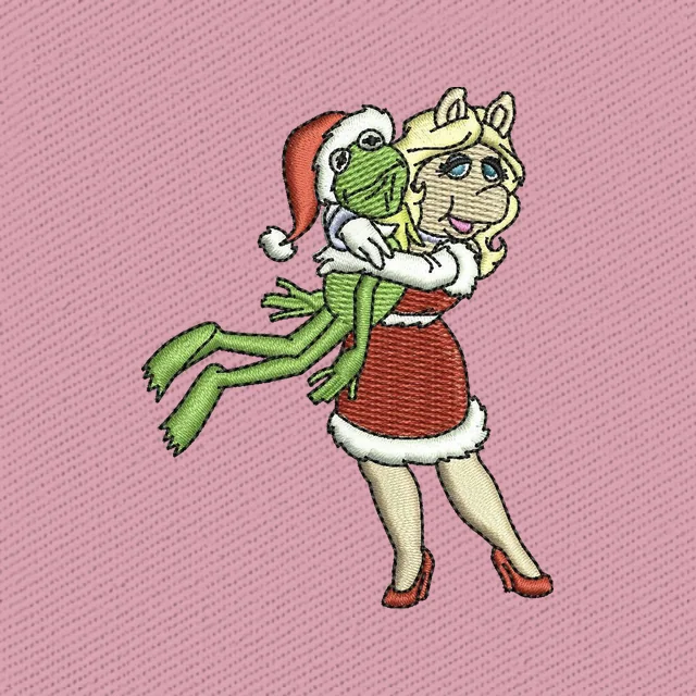 Kermit et Miss Piggy en fête