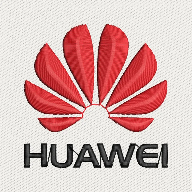 Huawei Logo Embroidery Design