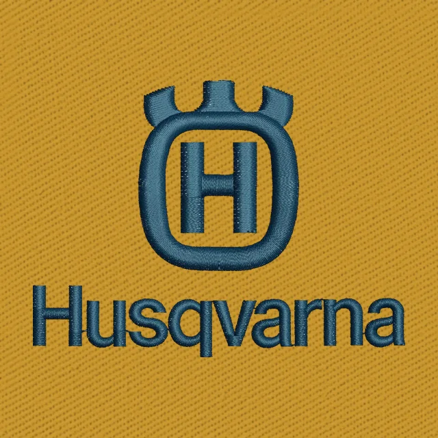 Husqvarna Logo Embroidery Design