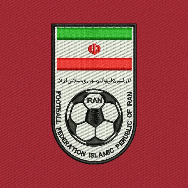 Iran National Football Team Logo Stickdatei