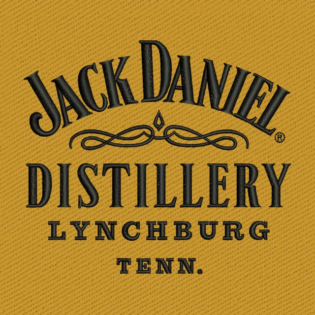 Jack Daniel Distillery Lynchburg Lettering