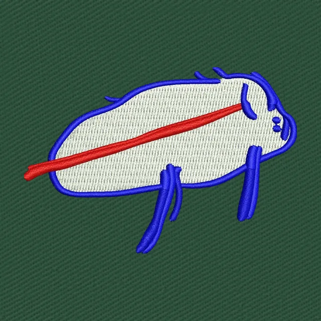 Josh Allen Buffalo Logo Stickdatei
