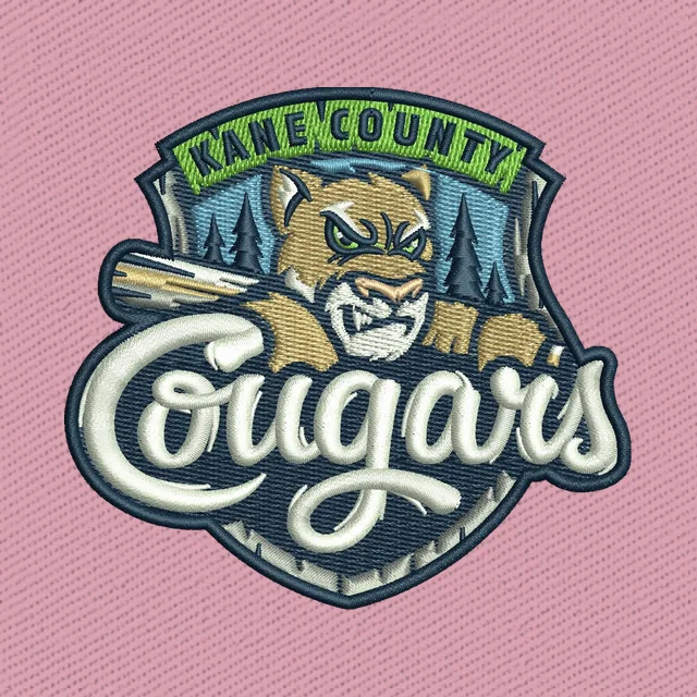 Rundes Kane County Cougars Baseballlogo