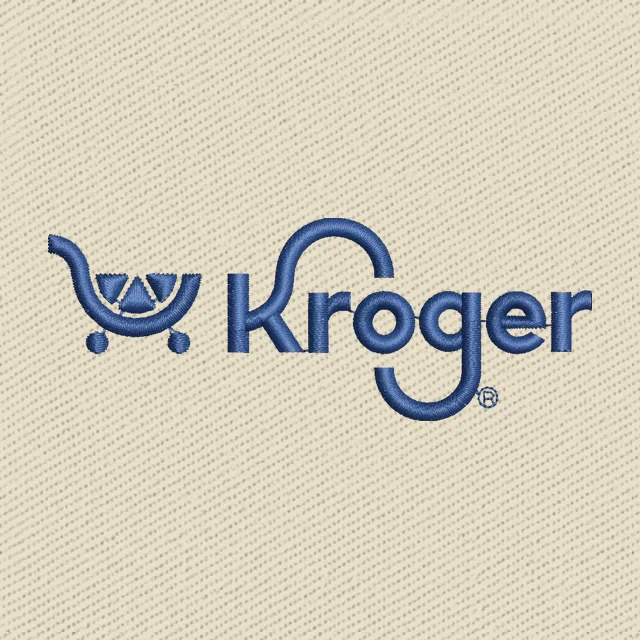 Kroger Logo 2 Embroidery Design