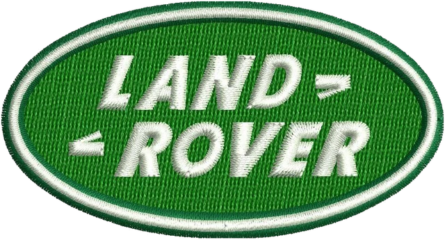 Ricamo Land Rover N 1 su tessuto
