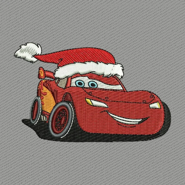 Lightning McQueen auto di Natale