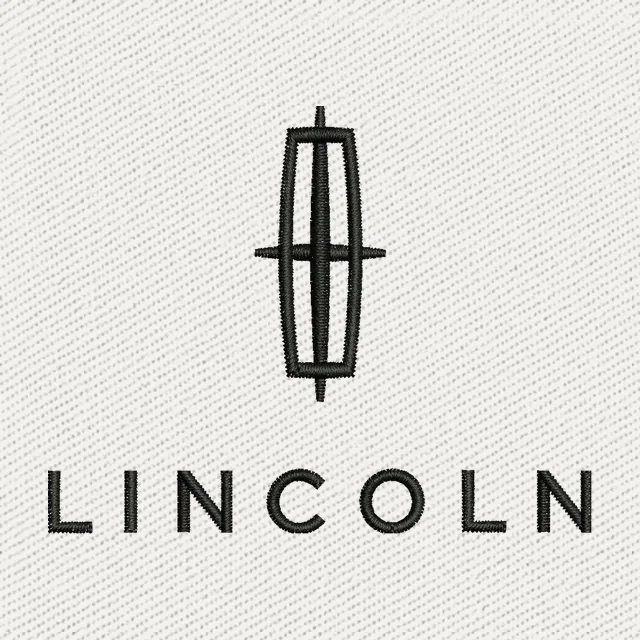 Lincoln Logo Embroidery Design