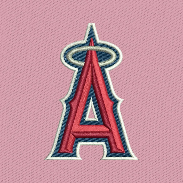 Los Angeles Angels Logo 2 Stickdatei