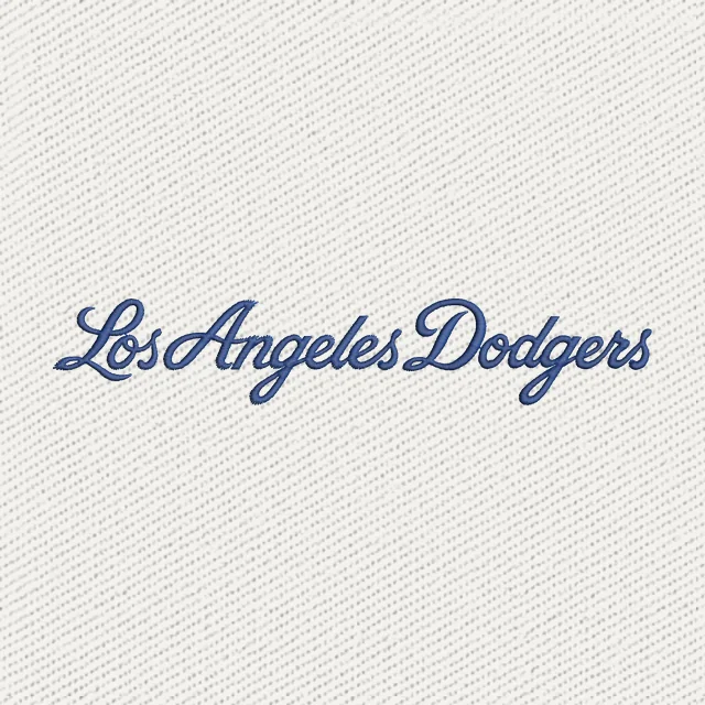 Los Angeles Dodgers Wodmark Logo Stickdatei