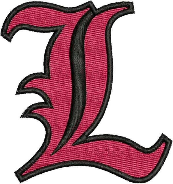 Ricamo Logo Louisville Cardinals 4 su tessuto