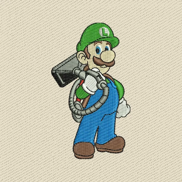 Luigi de Super Mario de dibujos animados