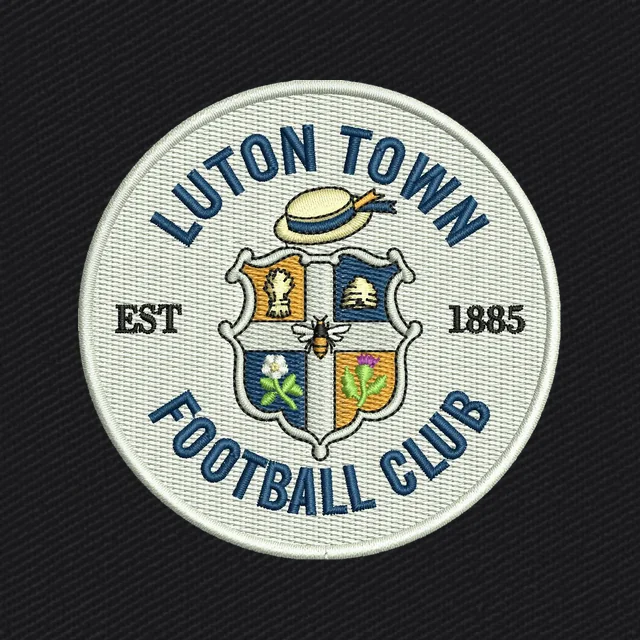 Luton Town Football Club Logo Stickdatei